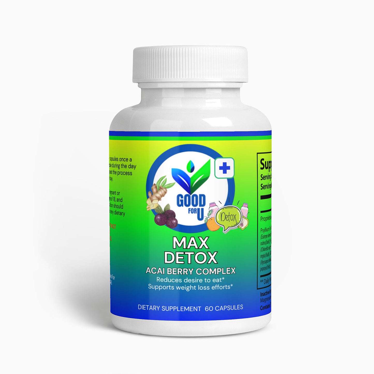 Max Detox (désintoxication à l'açaï)